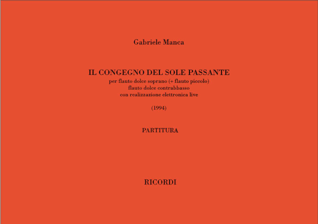 Il Congegno Del Sole Passante
